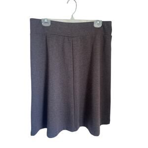 Lands' End Women's Size M/P 10/12 Below the Knee Pull on Skirt Polyester blend